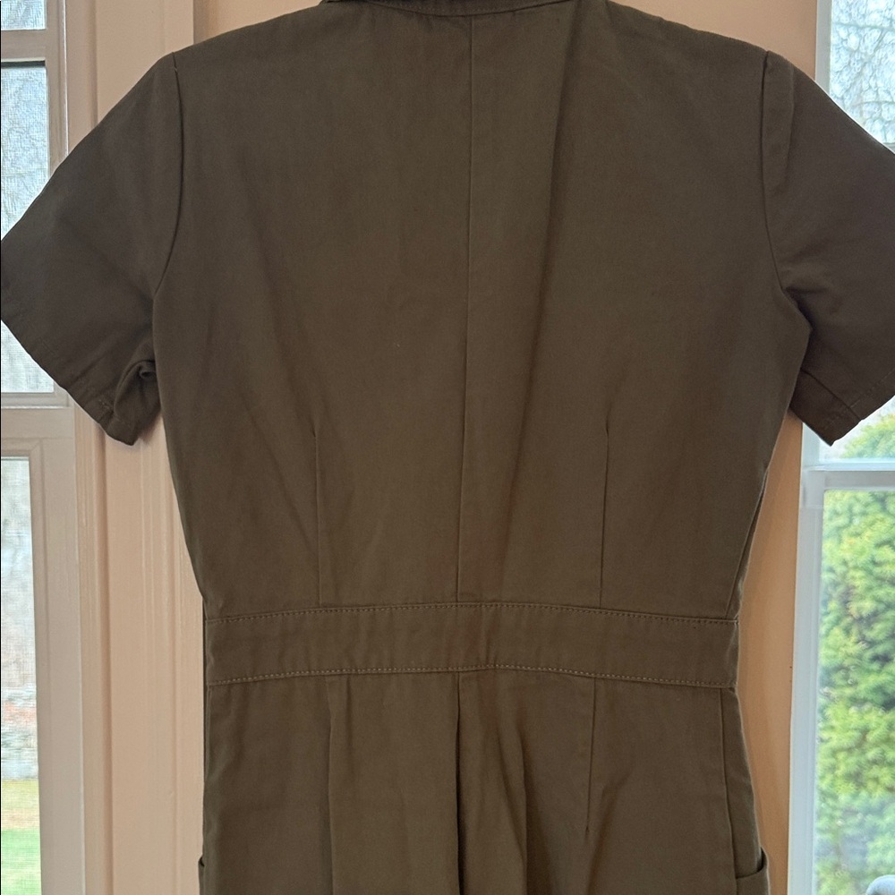 Urban Outfitters Military Green Short Sleeve Jumpsuit - Picture 7 of 12
